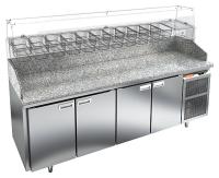 PZ3-1111/SN КАМЕНЬ стол для пиццы охл. (+2+10), 4 двери, с бортом с 3х сторон, 2280х600х1050мм, арт. 292895 от компании Европактрейд PZ3-1111/SN КАМЕНЬ стол для пиццы охл. (+2+10), 4 двери, с бортом с 3х сторон, 2280х600х1050мм, арт. 292895 от компании Европактрейд