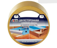 Двухсторонняя КЛ UNIBOB, 38 мм х 25 м (ткань) 