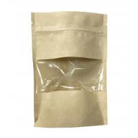 Пакет Дой-Пак 10,5*15(+3)см, Крафт (бурый), с окном 4см