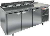 SL2-11SN (1/6) БЕЗ КРЫШКИ стол для салатов охл.(+2+10), 2 двери, 1390х600х850мм, HICOLD RUS, арт. 283710 от компании Европактрейд