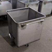 Тележка-чан 260 л AISI 304с краном DN 20 1/2 Тележка-чан 260 л AISI 304с краном DN 20 1/2