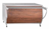 Прилавок для горячих напитков ПГН-70Т-03 (нейтр. стол, без полок, 1500 мм) кашир. арт.21000002688