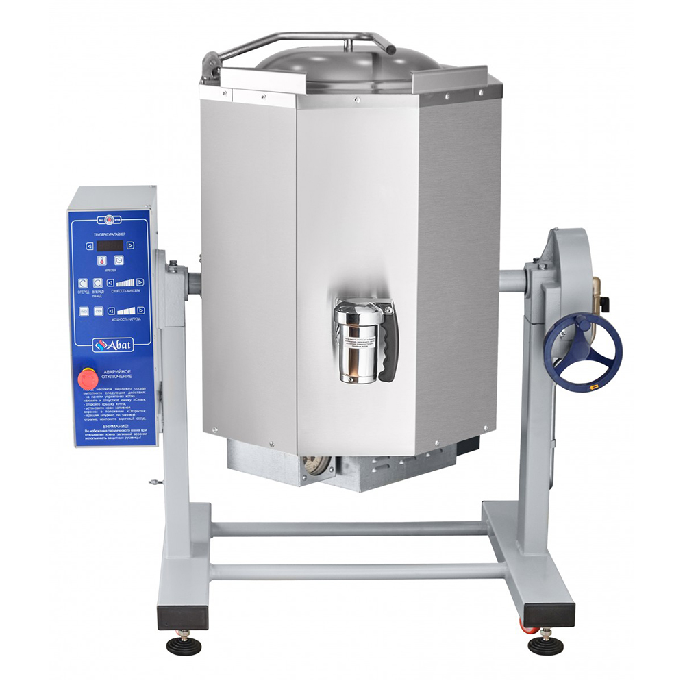 Котел пищеварочный электрический КПЭМ-60-ОМР-ВК со сливным краном арт ...