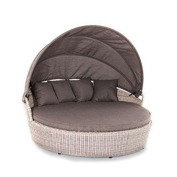 "Стильяно" плетеная кровать круглая, цвет бежевый от компании Европактрейд "Стильяно" плетеная кровать круглая, цвет бежевый от компании Европактрейд