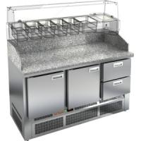 PZE3-112/GN КАМЕНЬ стол для пиццы охл.(+2+10), 2 двери, 2 ящика, с бортом с 3х сторон, 1485х700х1050, арт. 281743 от компании Европактрейд PZE3-112/GN КАМЕНЬ стол для пиццы охл.(+2+10), 2 двери, 2 ящика, с бортом с 3х сторон, 1485х700х1050, арт. 281743 от компании Европактрейд