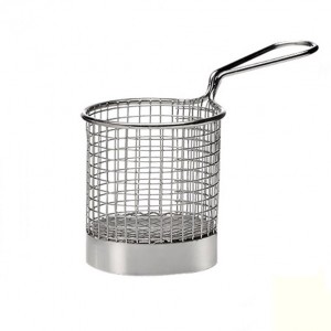 Корзина для закусок цилиндр 90х95 мм нерж BSKR9NM от компании Европактрейд