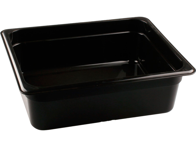 Гастроемкость 1/2, 325x265х100 чёрный, арт. 1/2, 325x265х100 чёрн, гастроемкость пластиковая, пластиковый поднос, пластиковая разделочная доска от производителя по низким ценам. Ассортимент 62 вида. Звоните 24/7!