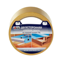 Двухсторонняя КЛ UNIBOB, 38 мм х 10 м (ткань)