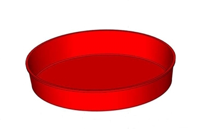 Форма силиконовая круг №015