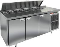SL1-13GN (1/3) стол для салатов  охл.(+2+10), 1 дверь, 3 ящика, 1390х700х850мм, HICOLD RUS, арт. 281731 от компании Европактрейд