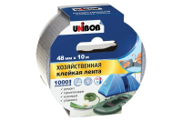 Хозяйственная клейкая лента UNIBOB, 48 мм х 10 м, серая Хозяйственная клейкая лента UNIBOB, 48 мм х 10 м, серая