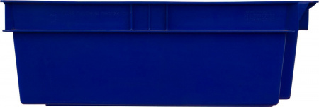 Ящик п/э 600х400х200 1,7кг. сплошной цв. синий, арт. 206 (1,7) мск Ящик п/э 600х400х200 1,7кг. сплошной цв. синий, арт. 206 (1,7) мск