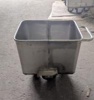 Тележка-чан “Чебурашка” (“Китаянка”) для фарша 100 л AISI 304 Тележка-чан “Чебурашка” (“Китаянка”) для фарша 100 л AISI 304