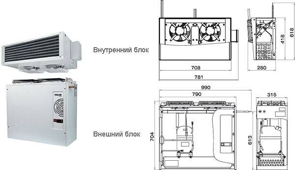 Сплит-система SM232 S (R404А), арт. 1602016d от компании Европактрейд