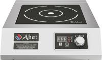 Плита индукционная одноконфорочная КИП-1Н-3,5ВОК, настольная, 400х570х193(208) мм Abat