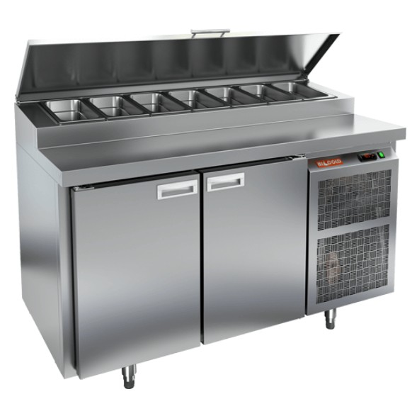 PZ1-11/GN (1/3H) стол для пиццы охл.(+2+10), 2 двери,1390х700х850мм, глубина раб.пов. 324мм, арт. 286701 от компании Европактрейд PZ1-11/GN (1/3H) стол для пиццы охл.(+2+10), 2 двери,1390х700х850мм, глубина раб.пов. 324мм, арт. 286701 от компании Европактрейд