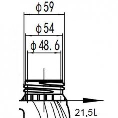 Канистра штабелируемая (евроканистры) 21,5л Канистра штабелируемая (евроканистры) 21,5л