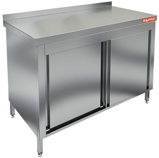 НСЗК-12/6Б стол закрытый с дверцами купе, пристен., HICOLD RUS, арт. 282067