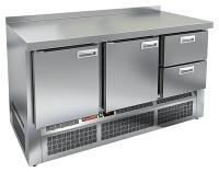 GNE 112/BT стол охл.(-10-18), 2 двери, 2 ящика, 1485х700х850мм, ниж.распол.агрегата, HICOLD RUS, арт. 287454 от компании Европактрейд