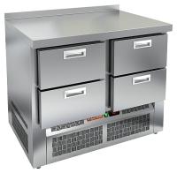 GNE 22/BT О стол охл. (-10-18), островн., 4 ящика, 1000х700х850мм, ниж.распол.агрегата, HICOLD RUS, арт. 292240 от компании Европактрейд