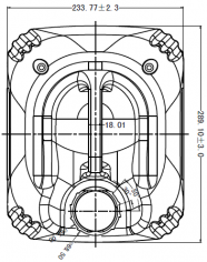 Канистра штабелируемая (евроканистры)19л
