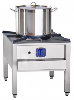 Плита газовая кухонная 1 горелочная ПГК-15П-II-А, арт.  21000001909