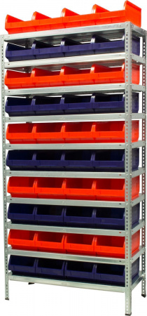 Ящик 350х230х150 Milano  синий, арт. 5003