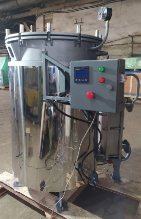 Автоклав ЗС-24/04 (электрический, 2 корзины по 300 л, с регистратором) Автоклав ЗС-24/04 (электрический, 2 корзины по 300 л, с регистратором)