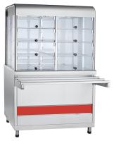 Прилавок-витрина тепловой ПВТ-70КМ (закрытая витрина, 1120 мм) кашир., арт. 21000802811
