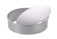 Форма круглая  250 х 237 х 73 со съемным дном