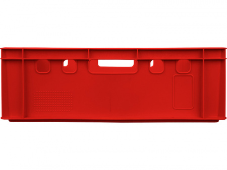 Ящик 600х400х200 сплошной, E2   красный, арт. 207 Ящик 600х400х200 сплошной, E2   красный, арт. 207