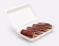 Одинарный ланчбокс 252х166х64 мм 1000 мл биоразлагаемый от компании Европактрейд