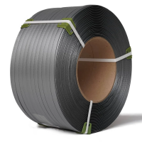 Полипропиленовая лента ПП 19х1,0х1000 м серая Полипропиленовая лента ПП 19х1,0х1000 м серая