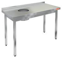 НДСО-12/6БЛ стол с отв.для сбора отходов. (отв. слева), HICOLD RUS, арт. 281044 НДСО-12/6БЛ стол с отв.для сбора отходов. (отв. слева), HICOLD RUS, арт. 281044