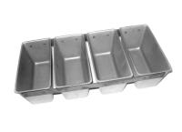 Секция форм для хлеба 4 Л 280 х 112 х 100 мм