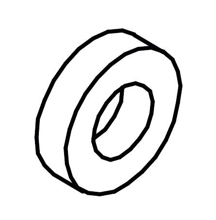 Прокладка EPDM PEROX 75SHA Ø15,5XØI8X4, Sanremo арт. 10054452 Прокладка EPDM PEROX 75SHA Ø15,5XØI8X4, Sanremo арт. 10054452