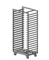 Печная тележка 400х600х1760 (18 уровней) купить в компании Европактрейд Печная тележка 400х600х1760 (18 уровней) купить в компании Европактрейд