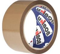 Упаковочная КЛ скотч UNIBOB 400 48 мм х 66 м, 40 мкм, коричневый