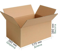 Картонная коробка 570х380х380 мм, П-32