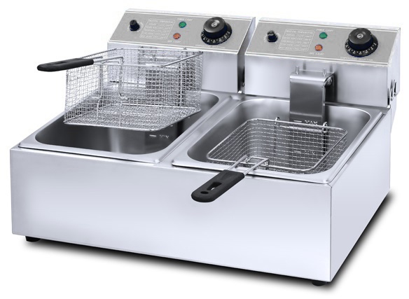 Фритюрница EF-8L-2-B (VIATTO), арт. EF-8L-2-B от компании Европактрейд