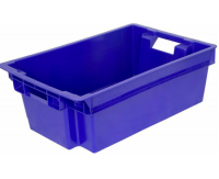 Ящик п/э 600х400х200 1,7кг. сплошной цв. синий, арт. 206 (1,7) мск Ящик п/э 600х400х200 1,7кг. сплошной цв. синий, арт. 206 (1,7) мск