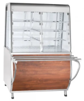 Прилавок-витрина тепловой ПВТ-70Т (закрытая витрина, 1120 мм) кашир., арт. 21000801155