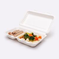 Двойной ланчбокс 252х166х64 мм 1000 мл биоразлагаемый