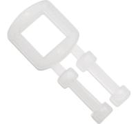 Полипропиленовая пряжка для ПП/ПЭТ ленты 12-15 мм, 1000 шт. Полипропиленовая пряжка для ПП/ПЭТ ленты 12-15 мм, 1000 шт.