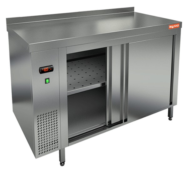 TS 12 GN (1200x700x850) тепловой стол-купе пристенный, HICOLD RUS, арт. 287116 от компании Европактрейд