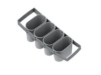 Секция форм для хлеба 4 Л 152 х 80 х 67 мм с ручками