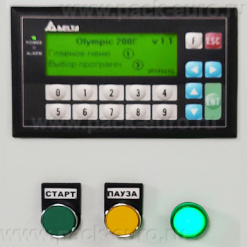 Паллетоупаковщик Olympic 200 E, m - 2000 кг, ø 1500, h -2,5 m, каретка механическая, фрикционный тормоз, полуавтоматический