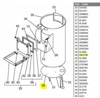 Поддон для картофелечистки PLN-PPN, арт.35D7790, арт. 35D7790