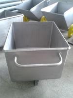 Тележка-чан “Чебурашка” (“Китаянка”) для фарша 200 л AISI 304 Тележка-чан “Чебурашка” (“Китаянка”) для фарша 200 л AISI 304