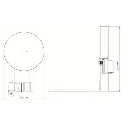 Паллетоупаковщик Packman K100